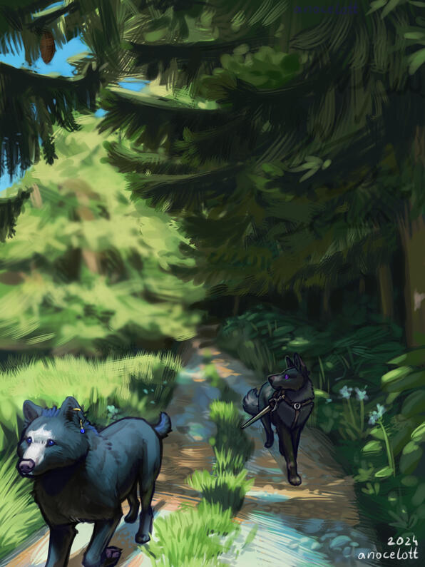 Characters belong to @leyylux (instagram)